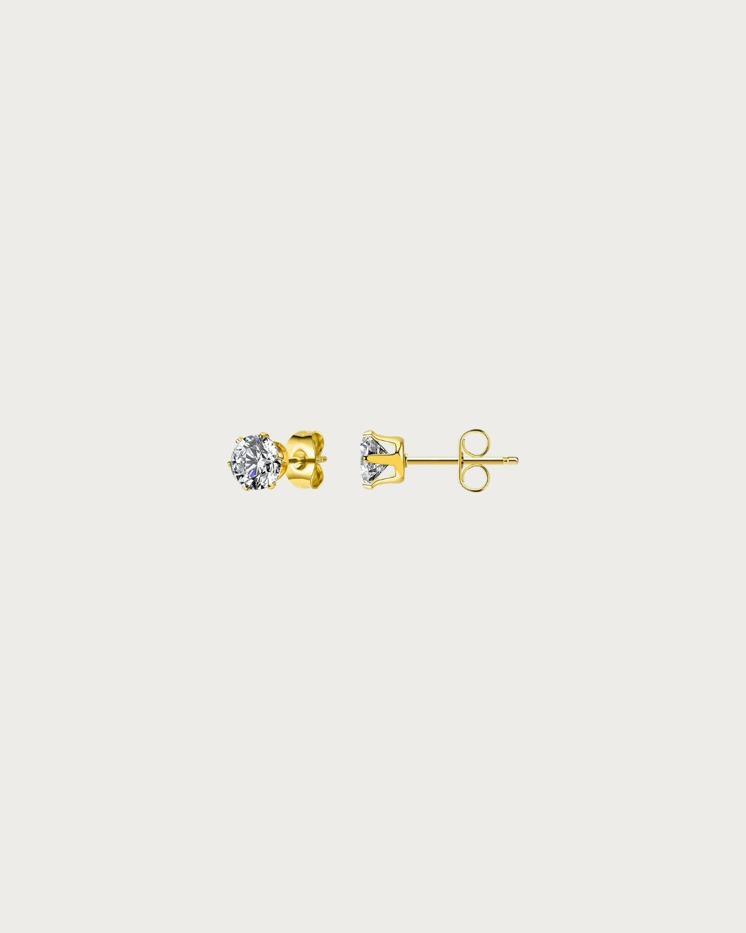BIJOU GOLDEN STONE EARRINGS