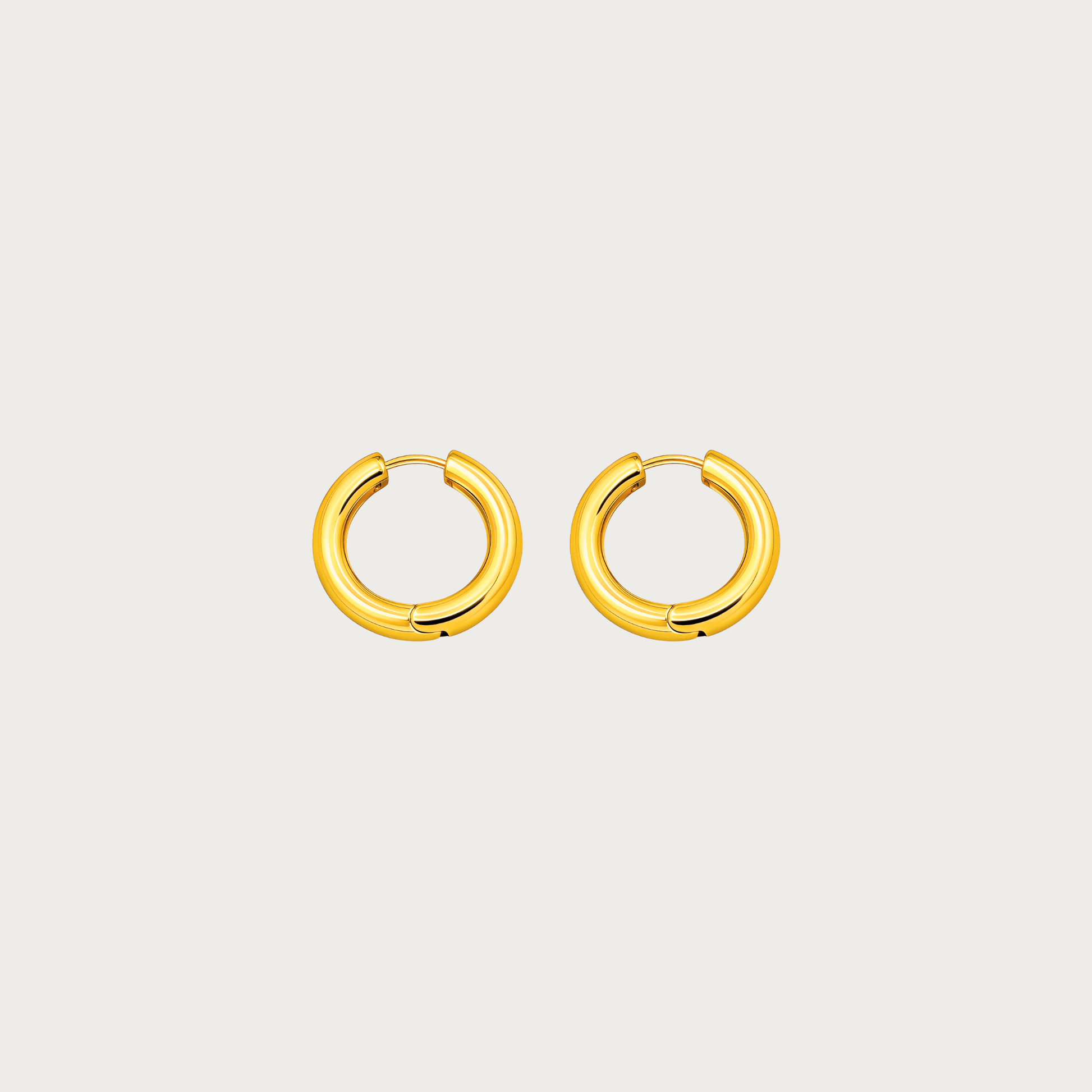 PERFECT CHUNKY HOOPS EARRINGS