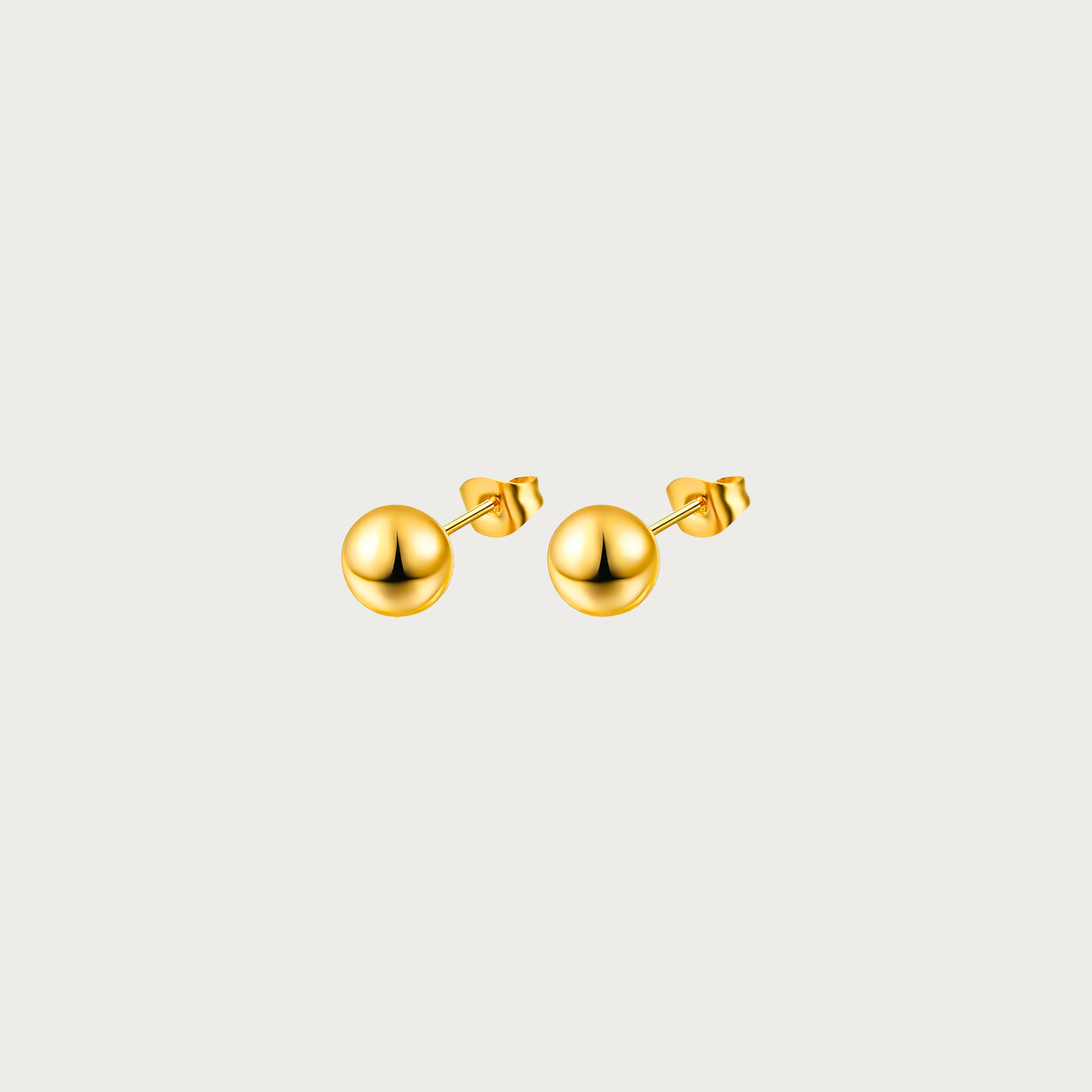 GOLD STUD EARRINGS