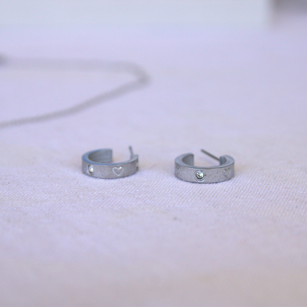 AMOUR HOOPS EARRINGS