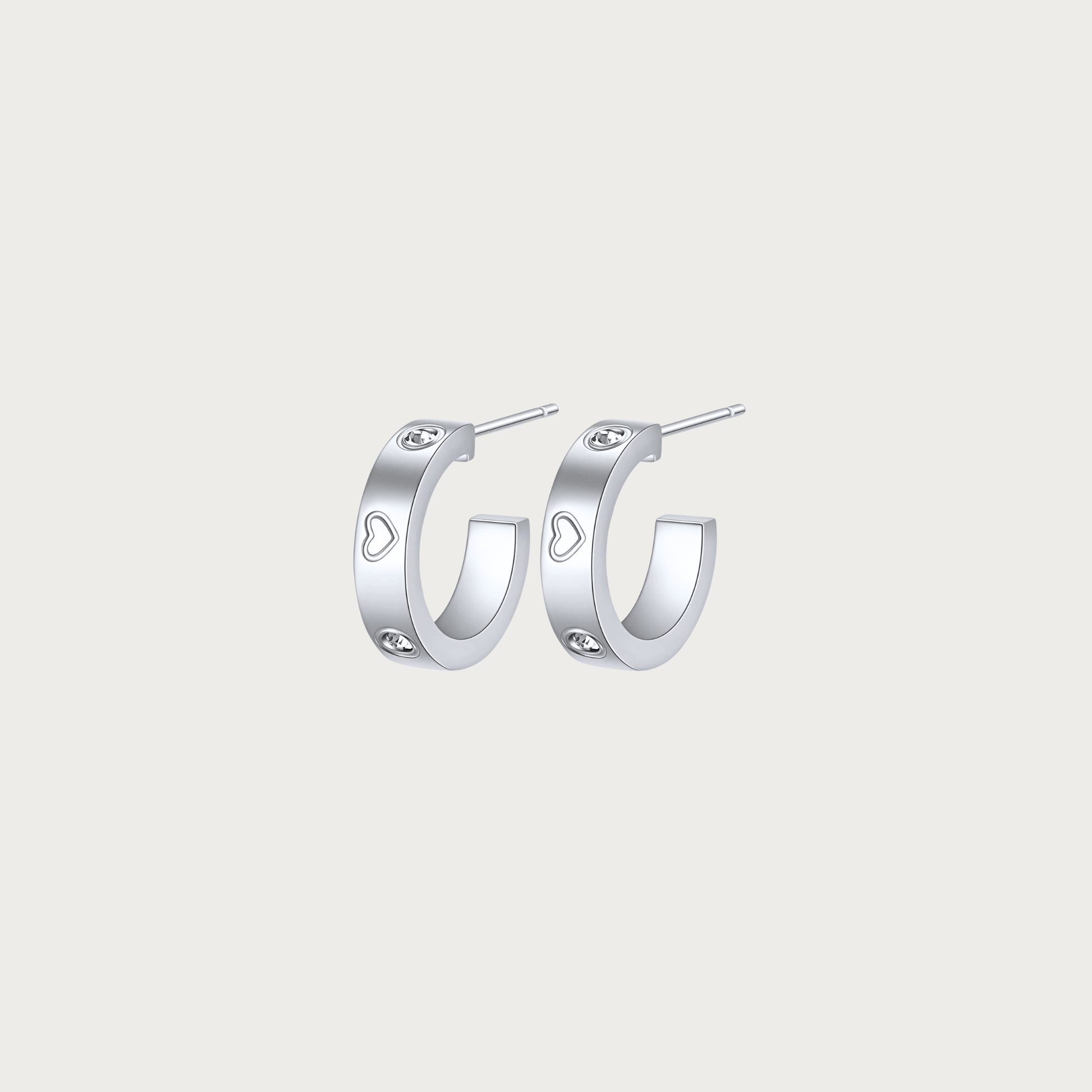AMOUR HOOPS EARRINGS