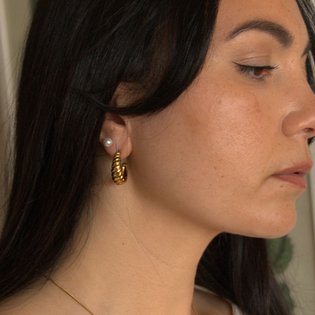 CROISSANT EARRINGS