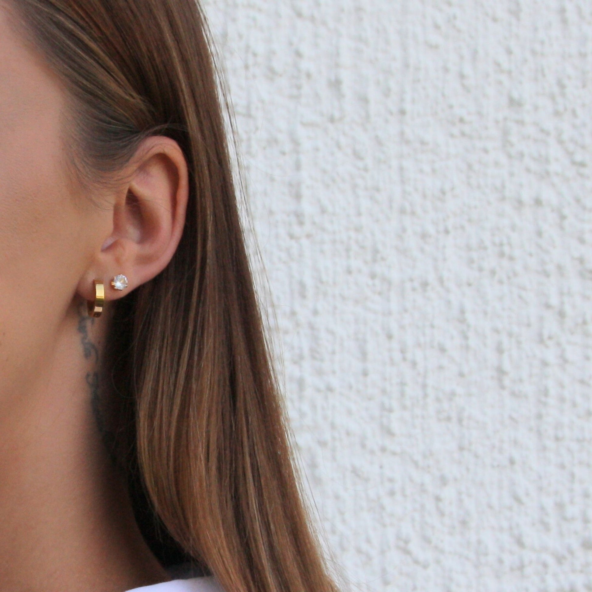 GOLDEN HOOPS EARRINGS