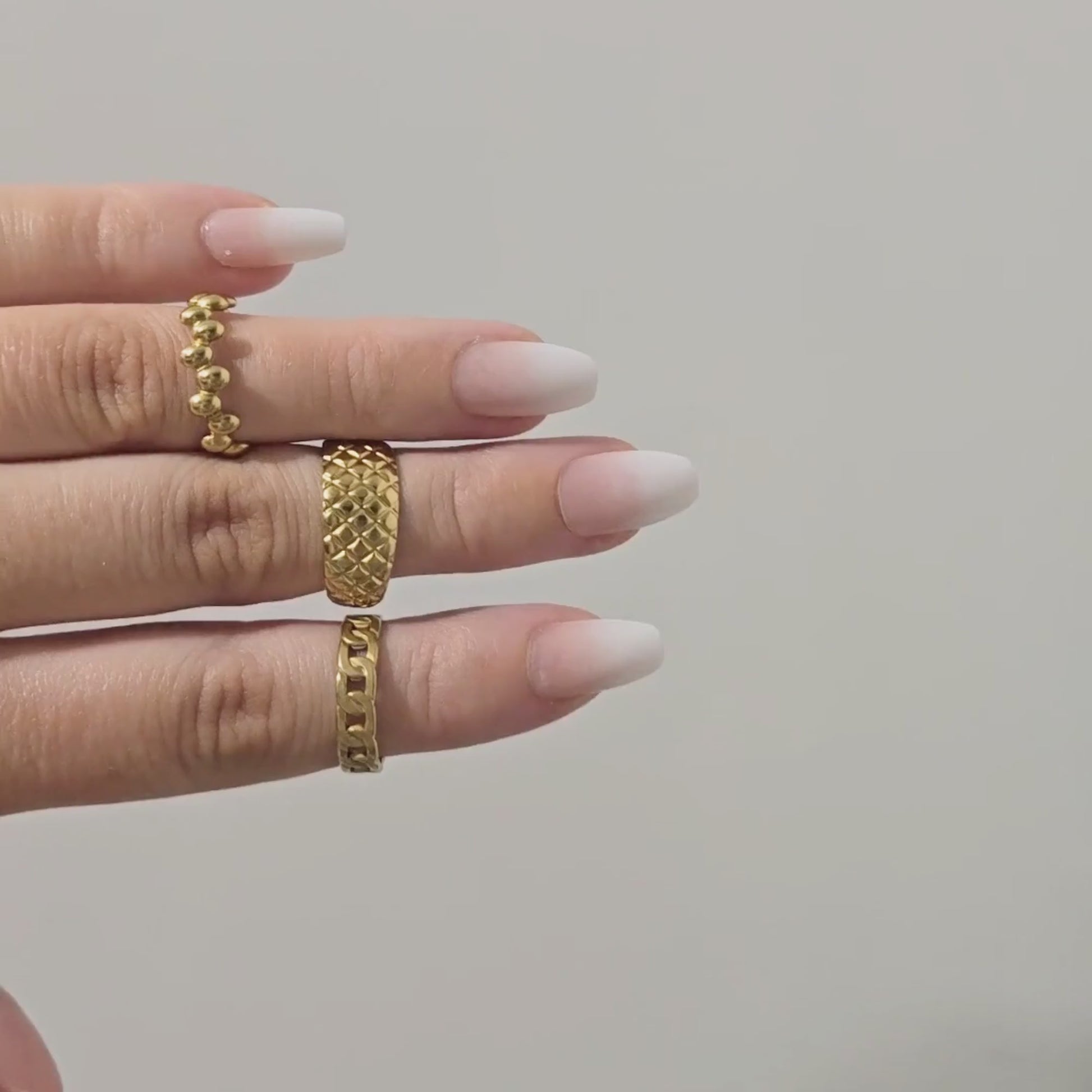 COCO QUILTED RING