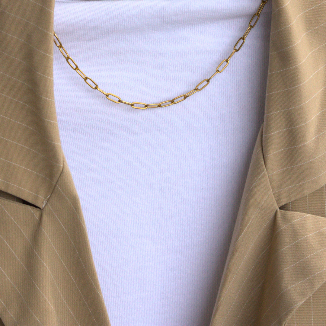 SIGNATURE GOLD CHAIN NECKLACE